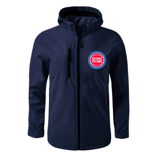 Detroit Pistons Softshell Jakna